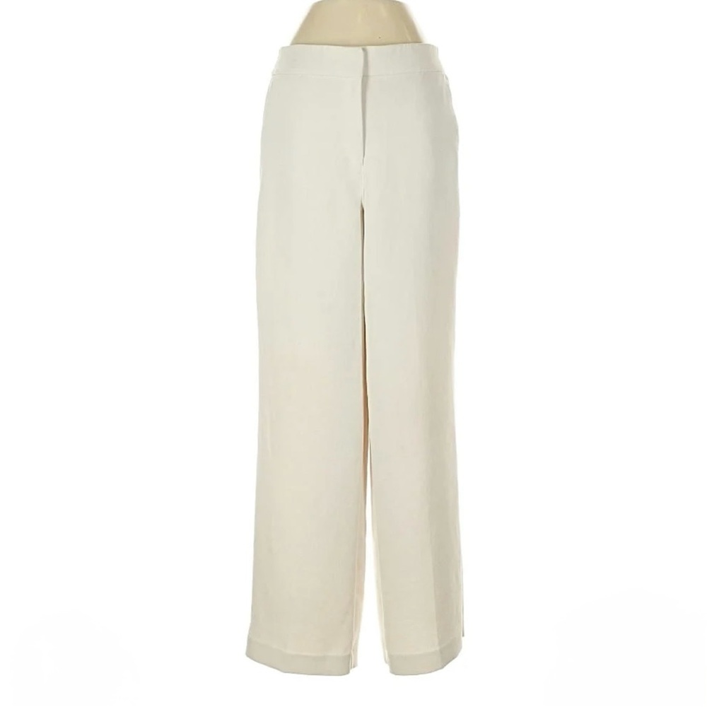 Joie Wide-Leg Pants Trousers Off-White Size 6